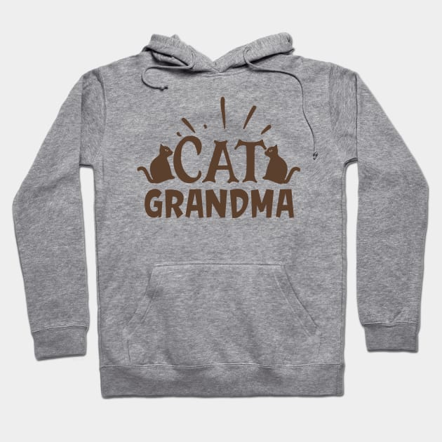 Cat Grandma Hoodie by P-ashion Tee